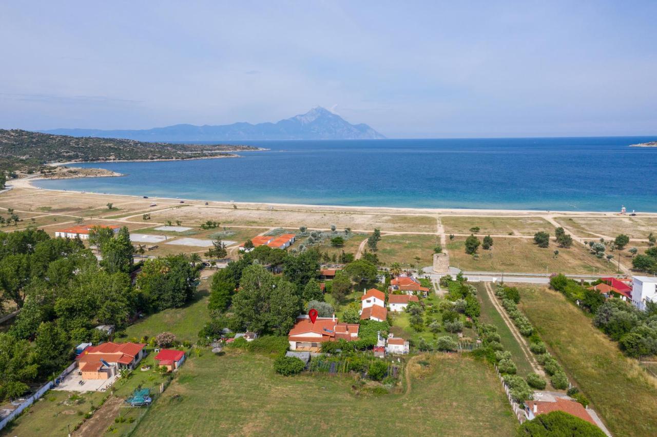 Villa Menie - Golden Fig Sykia Lodge Paralia Sikias Εξωτερικό φωτογραφία